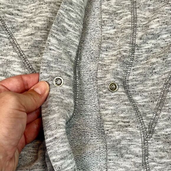 Z By Zella Gray Hooded Cardigan XS - Picture 10 of 13